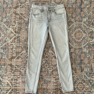 American Eagle Outfitters Grey High Rise Jegging